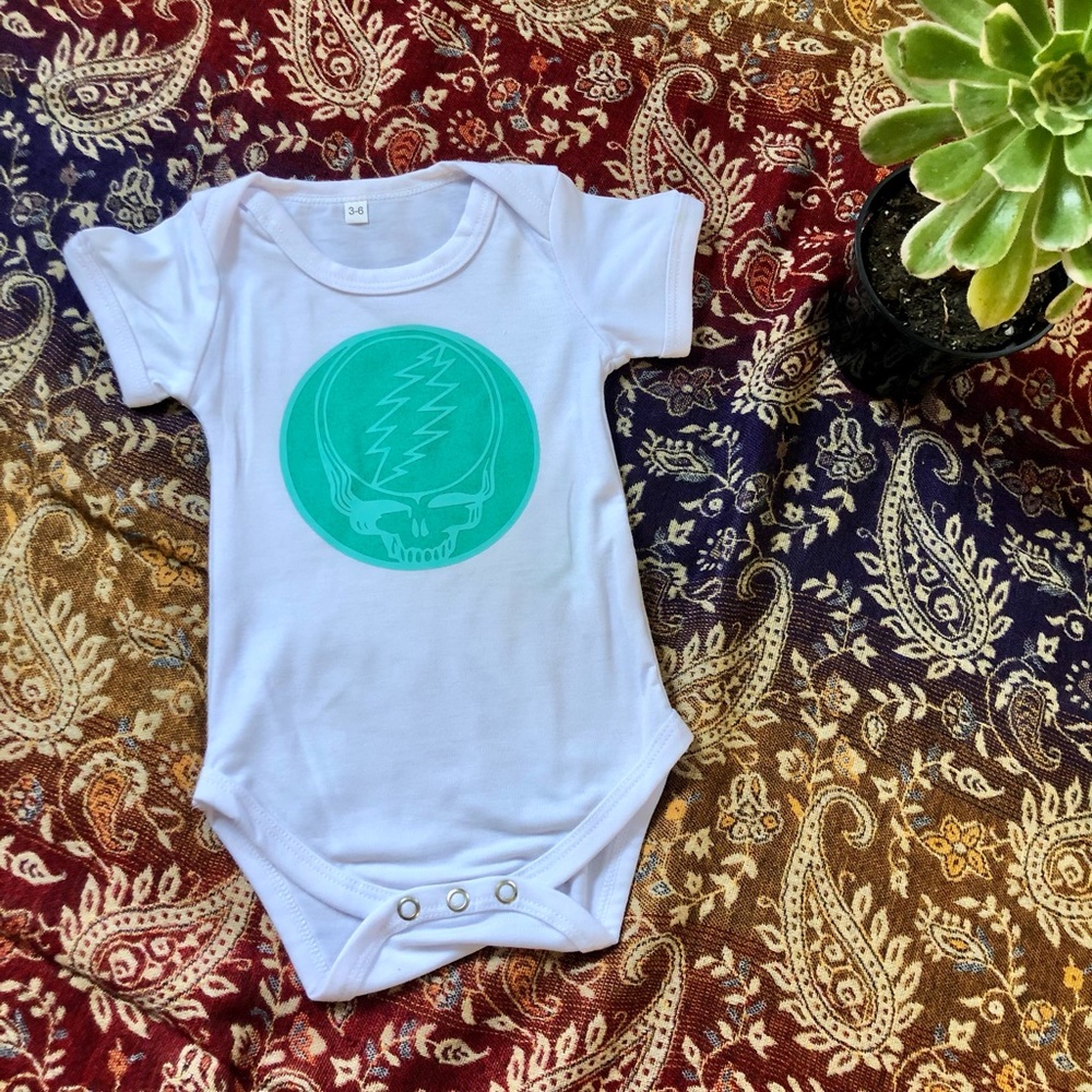 Grateful Dead Steal Your Face Onesie ~